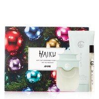 Haiku 3piece Holiday Gift Set & Avon Prime Eau de Toilette