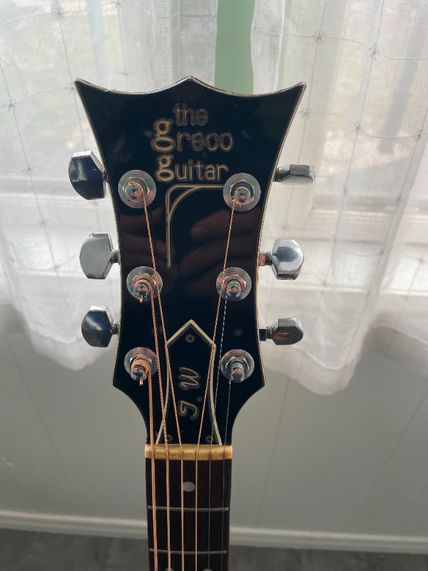 FS: Rare Greco G-40 Acoustic (Grammer Copy) in Guitars in Hamilton - Image 2