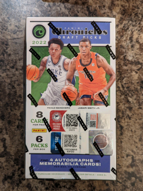 2022-23 Panini Chronicles Draft Picks Basketball Hobby Box  in Arts & Collectibles in Markham / York Region