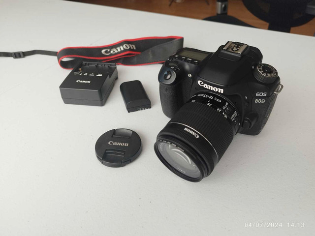 Canon 80D + 50mm + 18-35mm in Cameras & Camcorders in Hamilton - Image 2