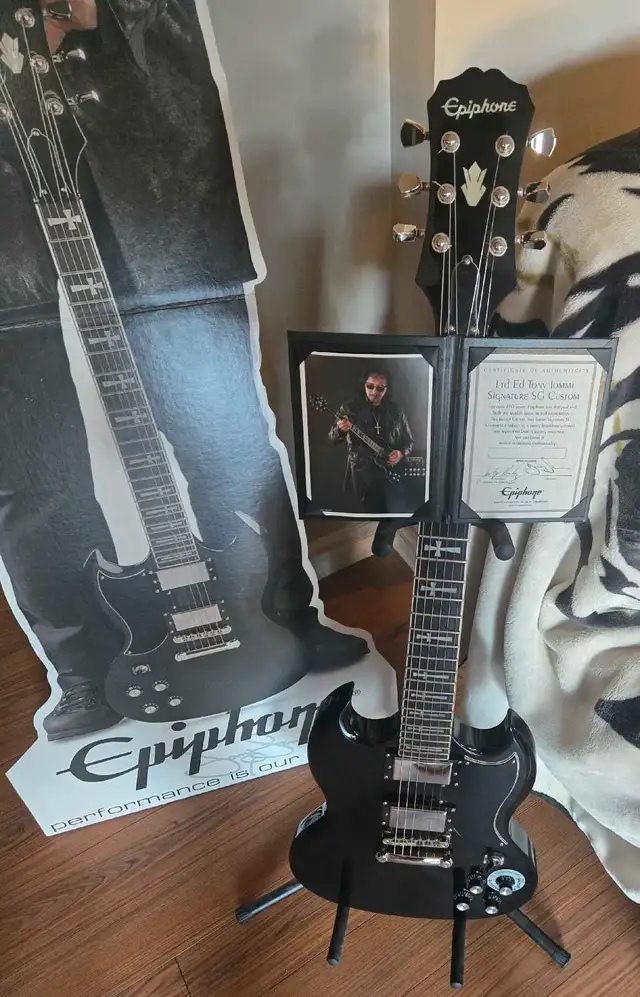 Tony Iommi SG-400 limited Edition in Guitars in Edmonton - Image 11