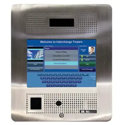 Système d'interphone Mircom TX3-TOUCH-F15E, View more
