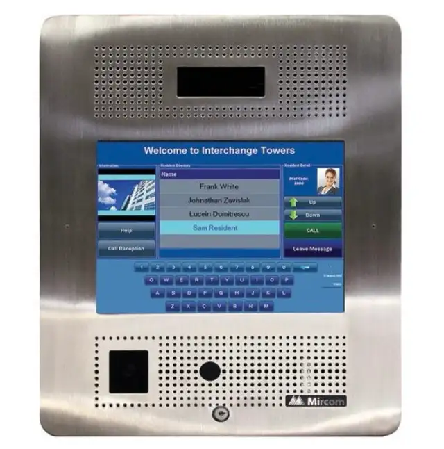 Système d'interphone Mircom TX3-TOUCH-F15E in Security Systems in City of Montréal - Image 2