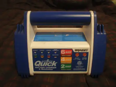 12V 6 Amp Quick Battery Charger, View more