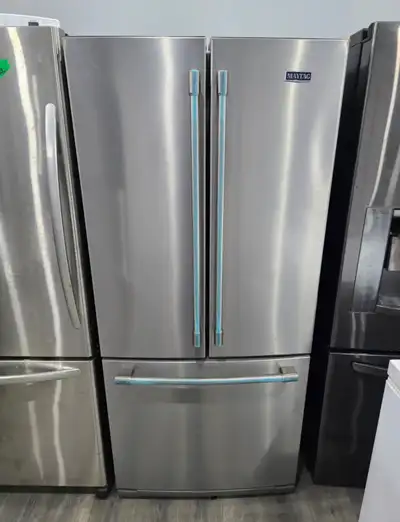 Maytag Stainless Steel French DoorRefrigerator - Bottom Freezer, View more