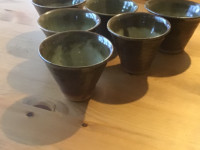 Delicately Crafted Ceramic Wine Cups by Pakeha Kiwi Potter