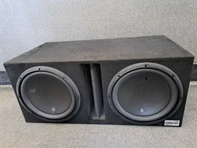 2 × 12 JL Audio 12W3V3 Subwoofers (28741095), View more