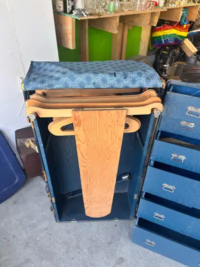 Vintage Steamer Trunk Wardrobe, View more