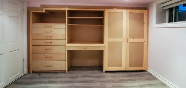 Custom Built-in Cabinets Storage Home Office Wall Unit Closet63581883267075123