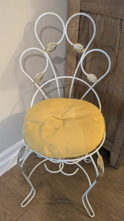 Vintage vanity chair / stool, View more