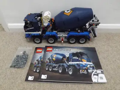 Lego Concrete Mixer Truck 42112, View more