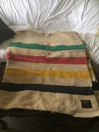 Vintage Witney Point wool blanket 4 point