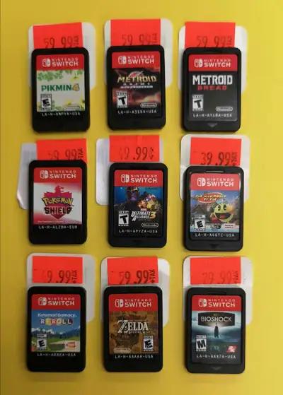 Cassettes Switch sans boîtier , View more