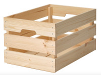 Wooden Crates - Ikea "Knagglig" - $100 for 6 OBO