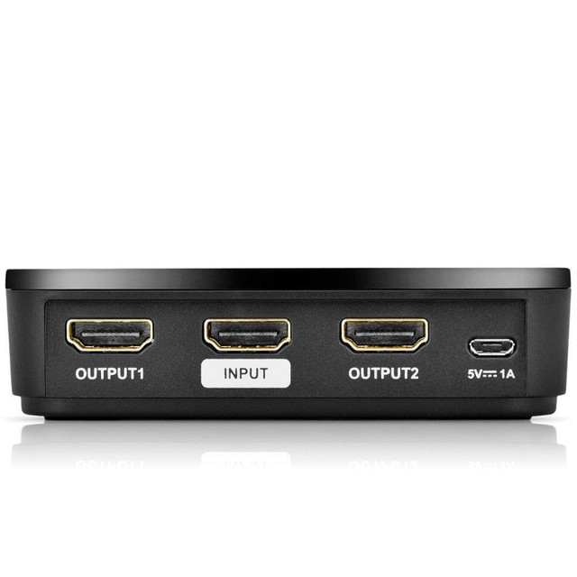 Rocketfish - 2-Output HDMI Splitter - 4K Ultra HD and HDR Compat in Video & TV Accessories in Burnaby/New Westminster - Image 3