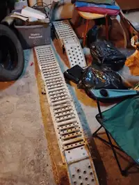 Folding Atv and car oil change ramps...