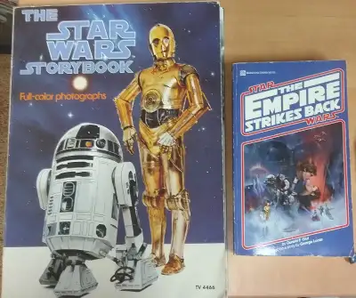 Vintage Star Wars comic, book, etc., View more