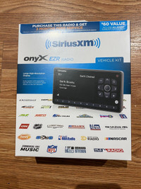 Onyx EZR SatRadio Vehicle Kit/ home kit 3 month subscription 