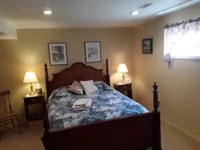 Private basement suite located in Okanagan Falls available on Dec 1st. Private entrance, TV, shared...