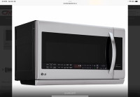 LG Over the Range Microwave 