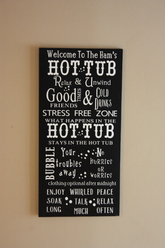 Custom Hot Tub Signs in Hot Tubs & Pools in Kitchener / Waterloo - Image 3