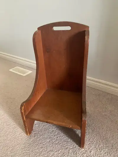 Small wooden chair, View more