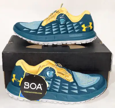 Under Armour Fat Tire Running Shoes Womens Dessert Sky Tou, View more