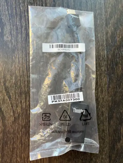 Lenovo ThinkPad Ethernet Cable Adapter , View more