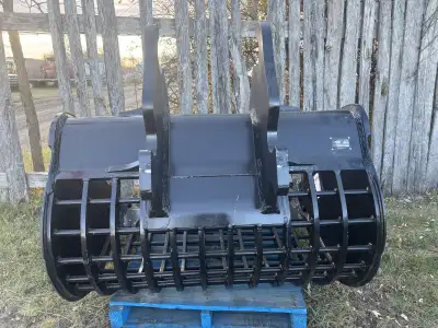 WBM coupler 60” 200 series skeleton bucket $7500 Plus freight and taxes. For all your excavator atta...