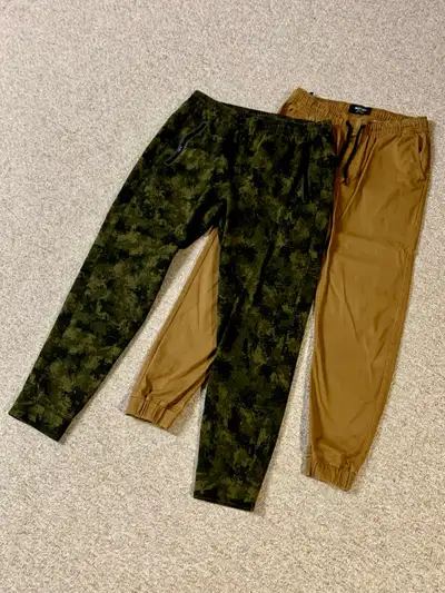 Blue notes and Old Navy jogger pants. $15 each , View more