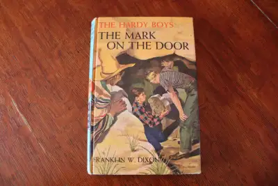 Vintage Hardy Boys Book - The Mark On The Door - No. 13, View more