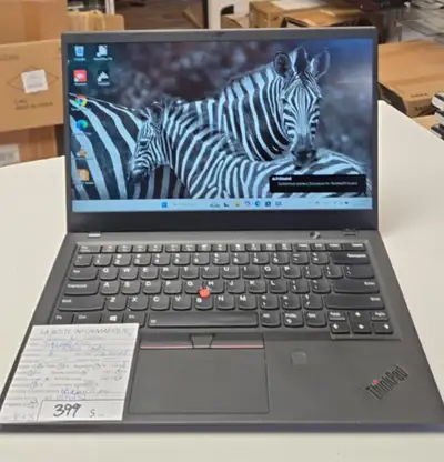 Laptop Lenovo X1 Carbon i5-8250u 8Go SSD 256Go NVMe HDMI Backlit, View more