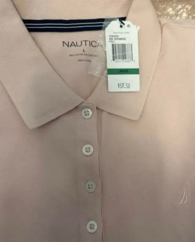 Nautica Polo Brand new $10 retail $50 plus tax in Women's - Tops & Outerwear in Mississauga / Peel Region - Image 3