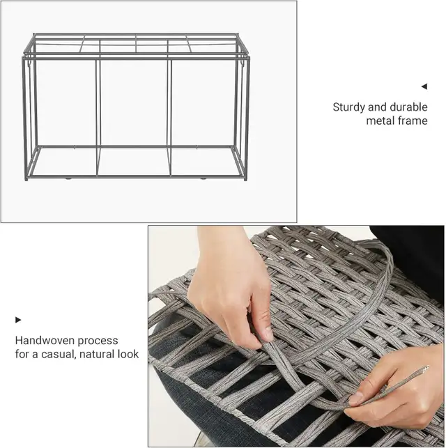 SONGMICS Storage Basket with Lid, 42.3 Gallon (160L) Storage Bin in Home Décor & Accents in Markham / York Region - Image 7