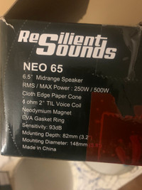 Resilent Sound speakers for sale