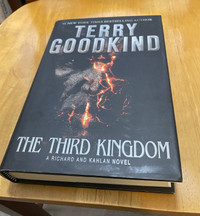 NEW Terry Goodkind THE THIRD KINGDOM Sword of Truth HARDCOVER