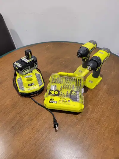 Ryobi Drill & Impact Kit, View more