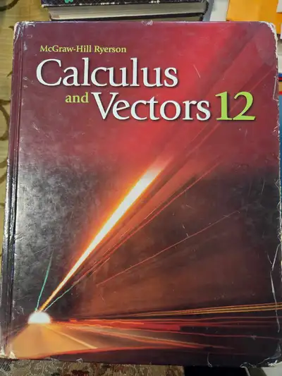 calculus and vectors 12 textbook in Books in Ontario | Kijiji