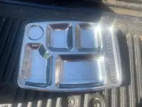 Stainless Steel Dinner Tray's