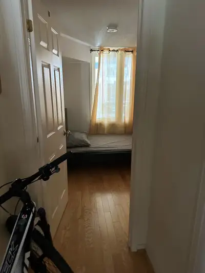 Bright bedroom with separated, washroom available for rent, perfectly suited for a comfortable livin...