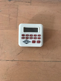 West Bend timer with magnet clip - minuterie magnetique