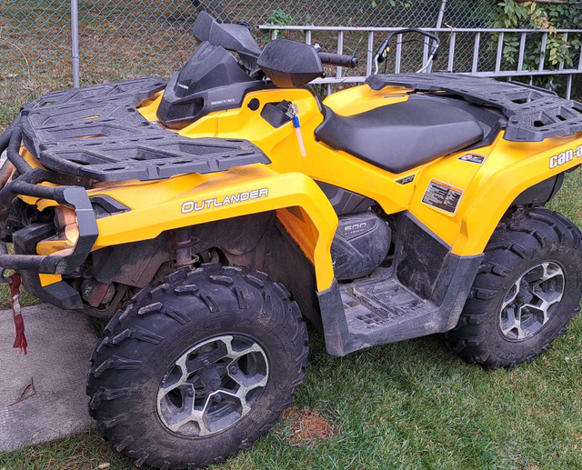 2013 Can Am Outlander 500 4x4 in ATVs in Windsor Region - Image 3