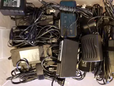 I have a variety of power supplies from 5 Volts to 12 Volts. Some are used, some are new in the box/...