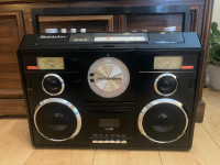 Studebaker Portable Bluetooth Stereo w CD, Cassette Recorder