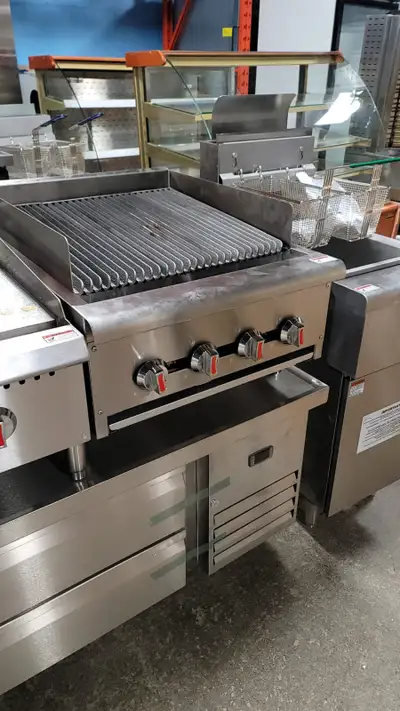 Commercial 24" Grill Heavy Duty Charbroiler(Gas/Propane), View more