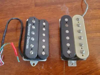 Seymour Duncan JB SH4 et SH1N 59 Zebra humbucker pickup, View more