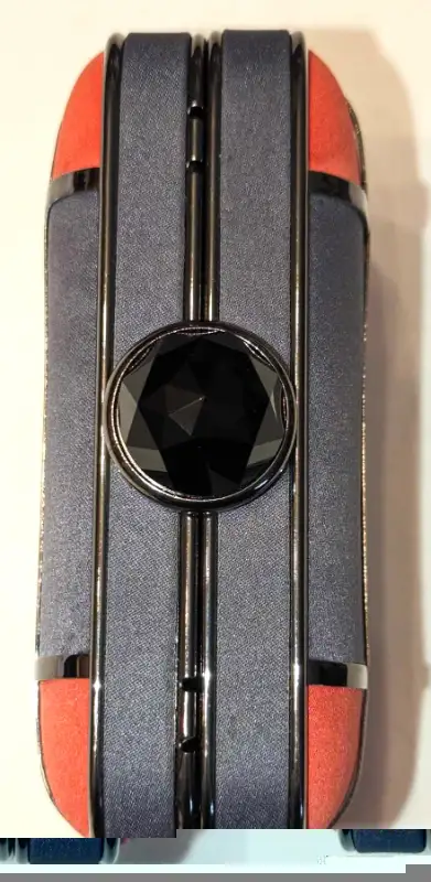 BRAND NEW Cabrelli Smoke Grey & Coral Pink Satin Evening Purse! in Women's - Bags & Wallets in London - Image 5