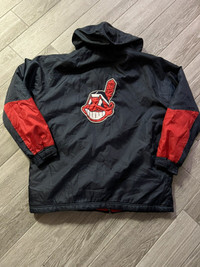 Vintage G-III Cleveland Indians Chief Wahoo Baseball Jacket