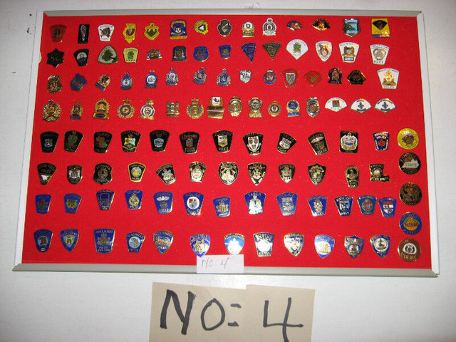 pins batchs écussons police pompier $2.50 Chaque dans Art et objets de collection  à Longueuil/Rive Sud - Image 2