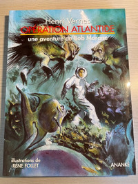 Opération Atlantide Bob Morane Grand format couverture souple